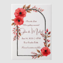 "Guardar la fecha" Boda personalizado