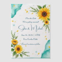 "Guardar la fecha" Boda personalizado