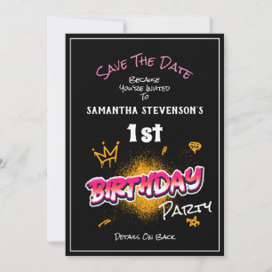 Guardar La Fecha De La Invitación A La Fiesta De C
