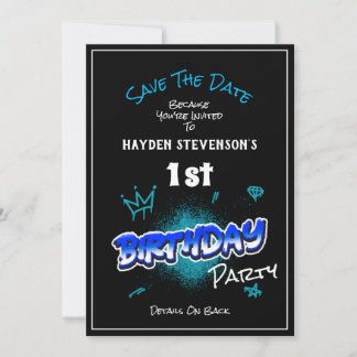 Guardar la fecha de la invitación de fiesta de cum