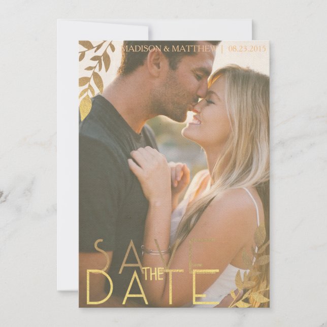 Guardar la fecha de oro de época de invitación rús (Anverso)