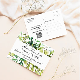 Guardar la fecha de postales Eucalyptus Greenery