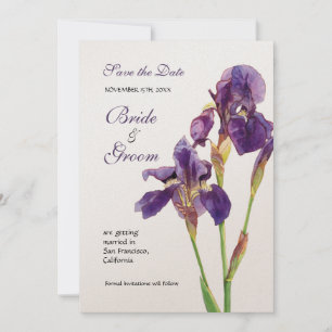 Guardar la fecha - Elegante invitación al monogram