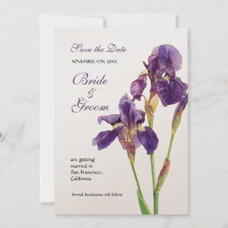 Guardar la fecha - Elegante invitación al monogram