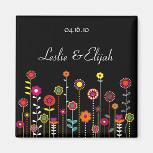 Guardar la fecha - imán Boda