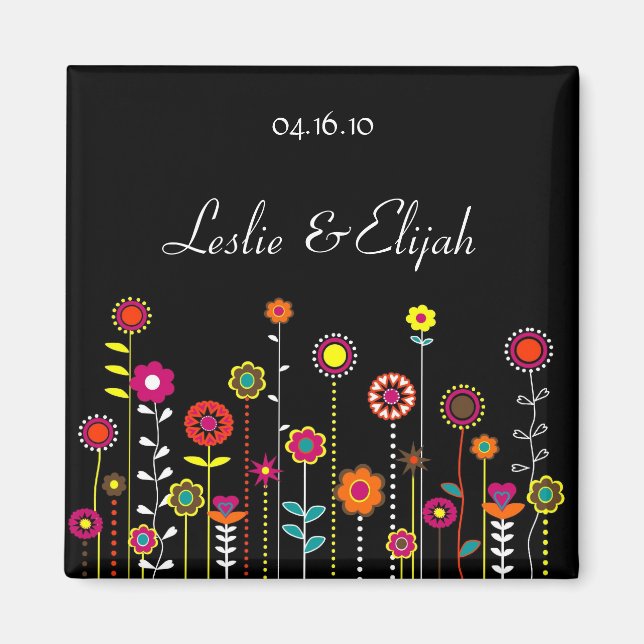 Guardar la fecha - imán Boda (Frente)