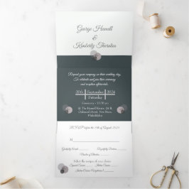 Guardar la fecha (Invitación y tarjeta RSVP/ 2 en