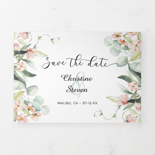 Guardar la fecha Tarjeta plegable de futsal Invita (Foto de portada)