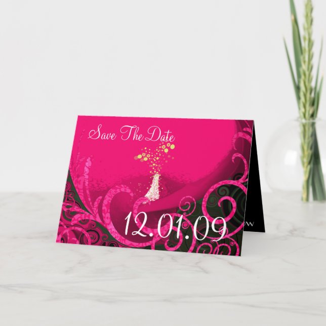 Guardar la Fecha Tarjeta Postal de Cala Lily Framb (Anverso)