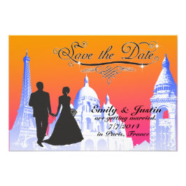 GUARDAR LA FOTO DE LA FECHA CON VISTAS A PARÍS, FR