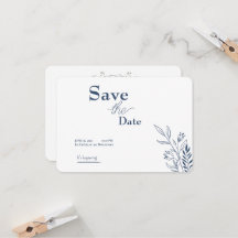 Guardar la invitación a la fecha - Elegante diseño