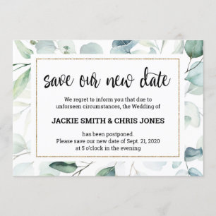 Guardar la Invitación Boda de fecha nueva
