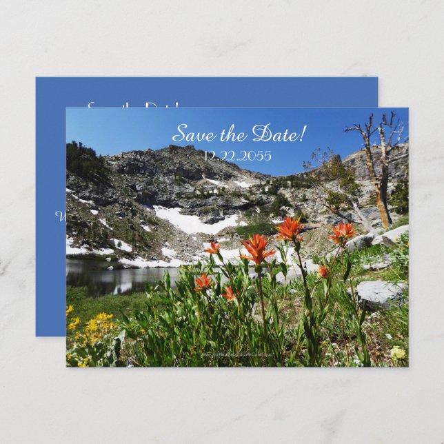 Guardar la Invitación de 50 años de fecha (Anverso / Reverso)