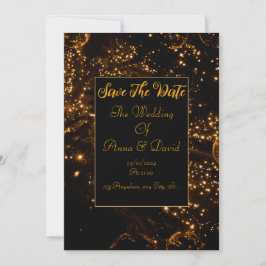Guardar La Invitación De Boda De Fecha