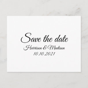 Guardar la Invitación de Boda de texto Fecha, pers