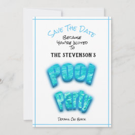 Guardar La Invitación De Cumpleaños Del Fiesta Del