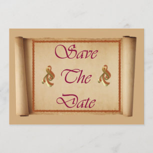 Guardar la invitación de desplazamiento Invitación