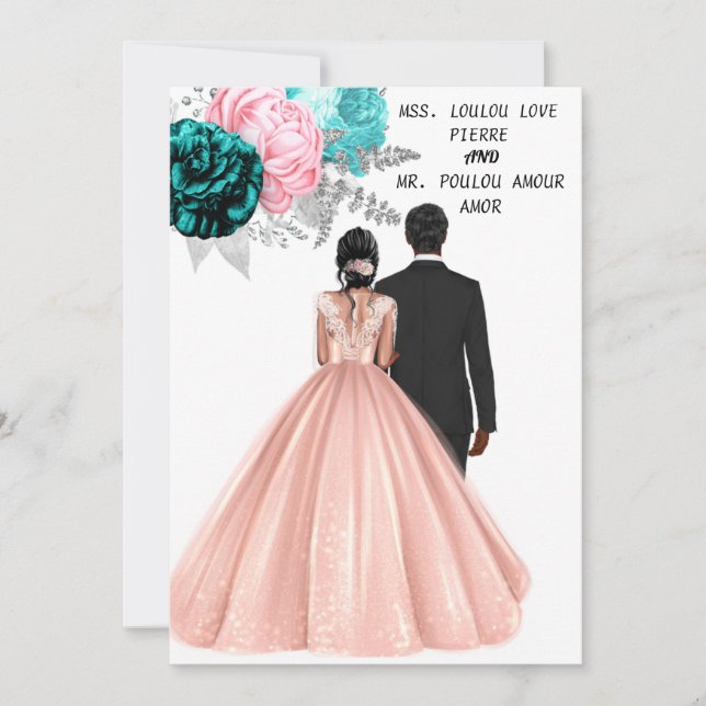 Guardar la invitación de fecha (Anverso)