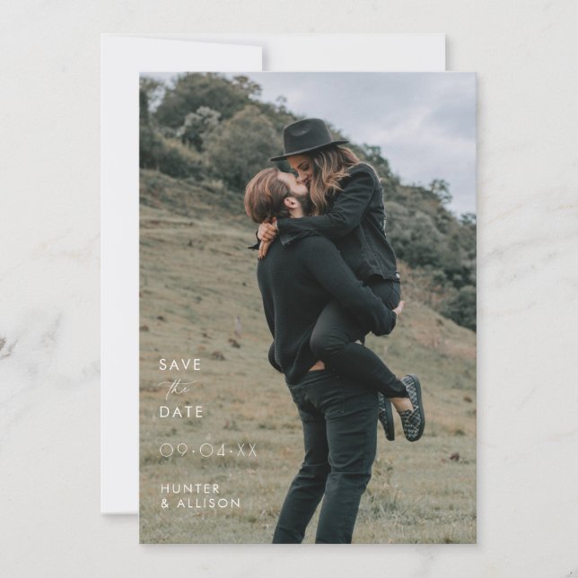 Guardar La Invitación De Fecha (Anverso)