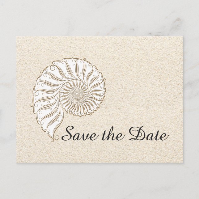 Guardar la invitación de fecha/postal (Anverso)