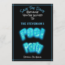 Guardar La Invitación De Fiesta De Cumpleaños Del 