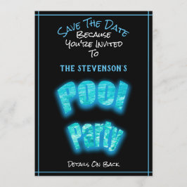 Guardar La Invitación De Fiesta De Cumpleaños Del