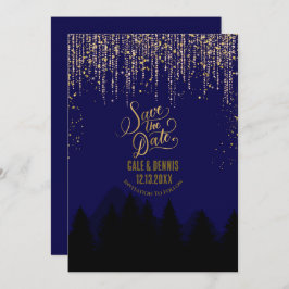 Guardar la invitación de matrimonio de Navidades d