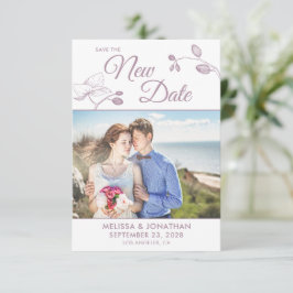 Guardar la nueva foto de postergación del boda de 