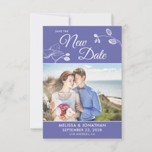 Guardar la nueva foto de postergación del boda de 