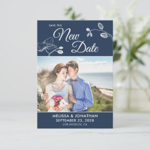 Guardar la nueva foto de postergación del boda de 