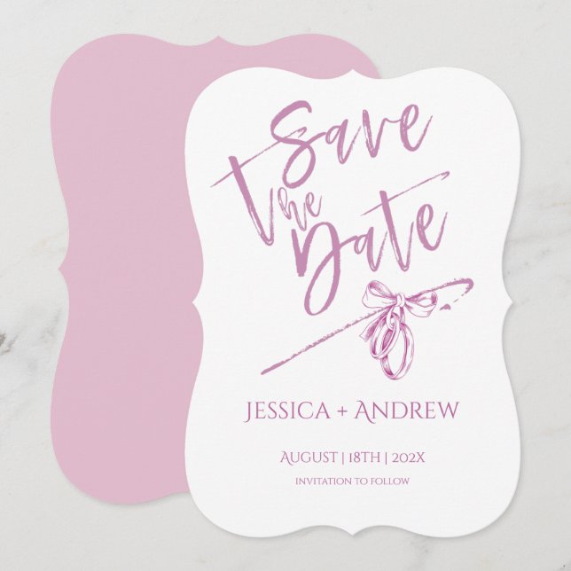 Guardar la plantilla de fecha Minimalista personal (Anverso / Reverso)