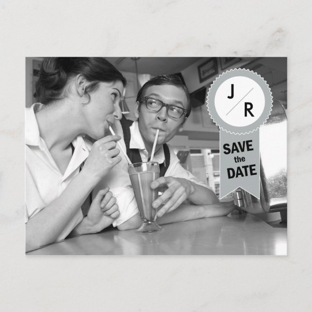 Guardar la postal del monograma de fecha (Anverso)