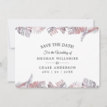 Guardar la salida tropical de color de agua malva 