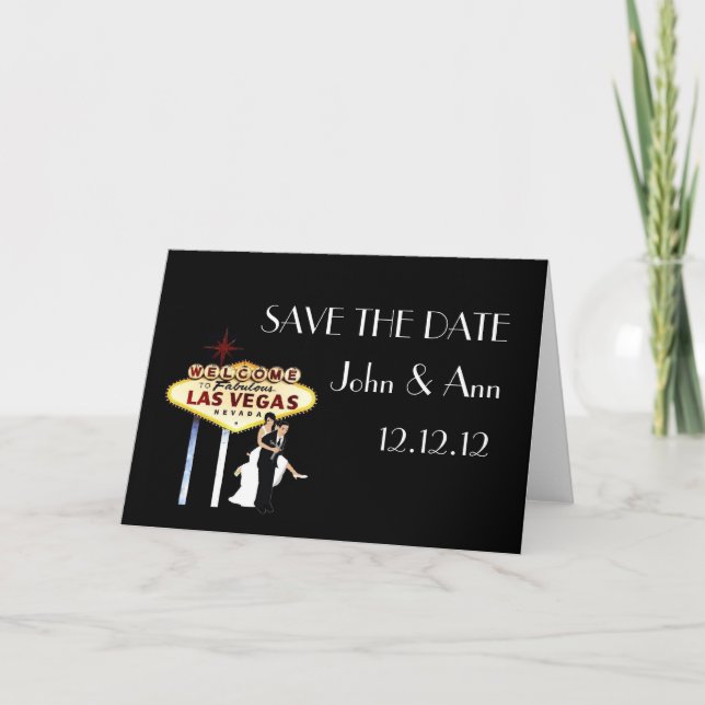 GUARDAR LA Tarjeta DATE LAS VEGAS (Anverso)