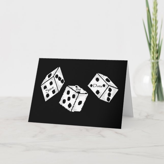 Guardar la tarjeta de dados de Las Vegas (Anverso)