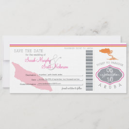 Guardar la tarjeta de embarque de fecha a Aruba