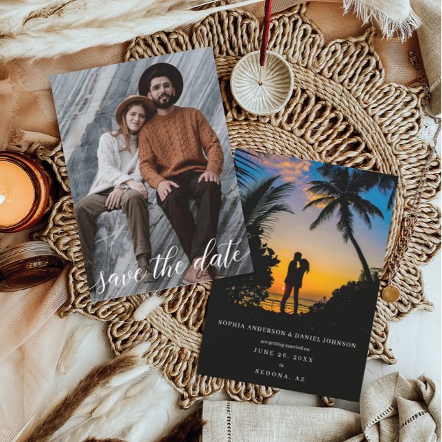 Guardar la tarjeta de foto de doble cara de fecha (Subido por el creador)