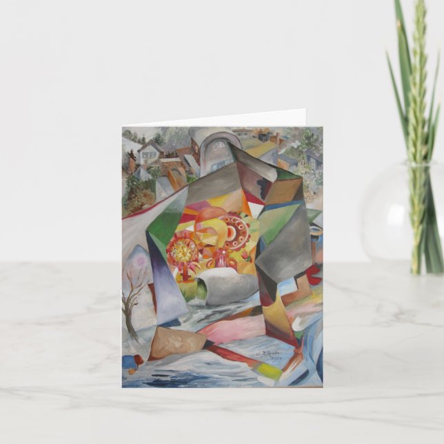 Guardar la tarjeta de nota City - Blank (Anverso)