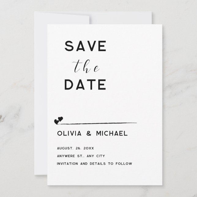 Guardar la tarjeta de nota plana de fecha (Anverso)