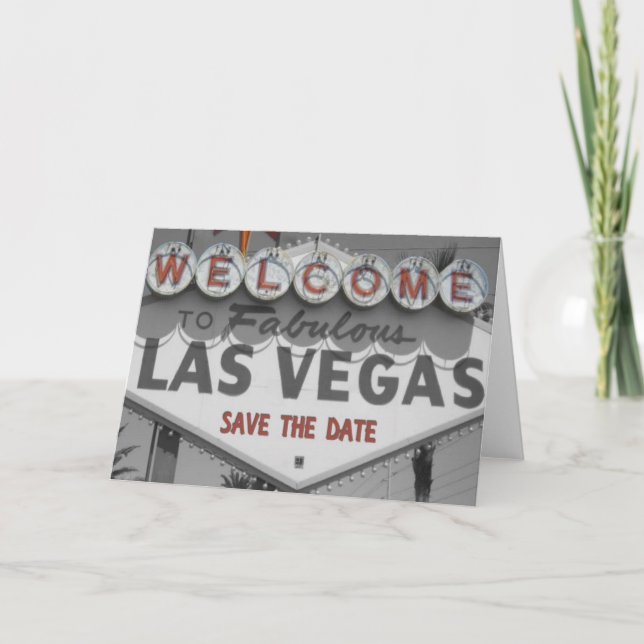 Guardar la tarjeta de Rótulo Date Las Vegas (Anverso)