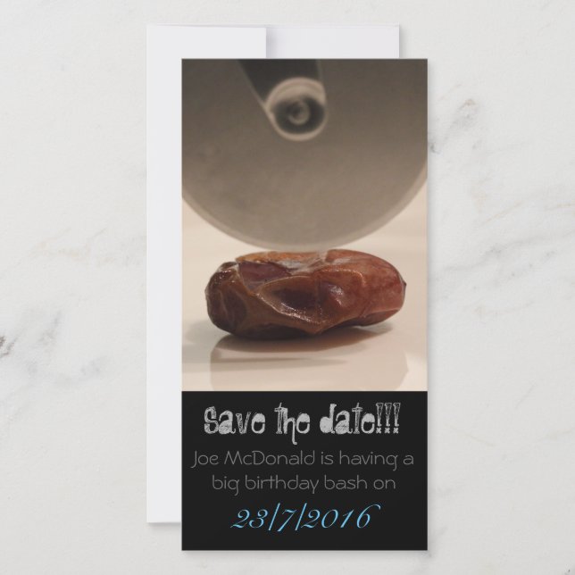 Guardar la tarjeta graciosa de fecha (Anverso)