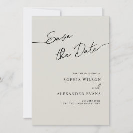 Guardar la tarjeta plana de fecha para un Boda de 