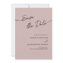 Guardar la tarjeta plana de fecha para un Boda de 