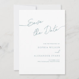 Guardar la tarjeta plana de fecha para un Boda de 