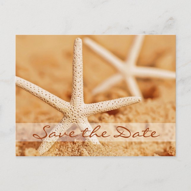 Guardar la tarjeta postal de Starfish Date (Anverso)