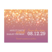 Guardar la tarjeta postal del boda de las burbujas