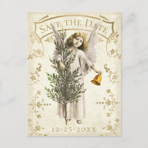 Guardar la tarjeta postal vintage de navidad