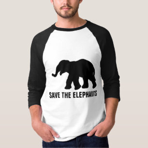 GUARDAR LAS Camisetas DE LOS ELEFANTES