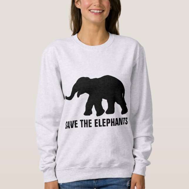 GUARDAR LAS camisetas y sudaderas ELEPHANTS (Anverso)