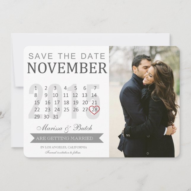 Guardar las Invitaciones del calendario de fechas  (Anverso)